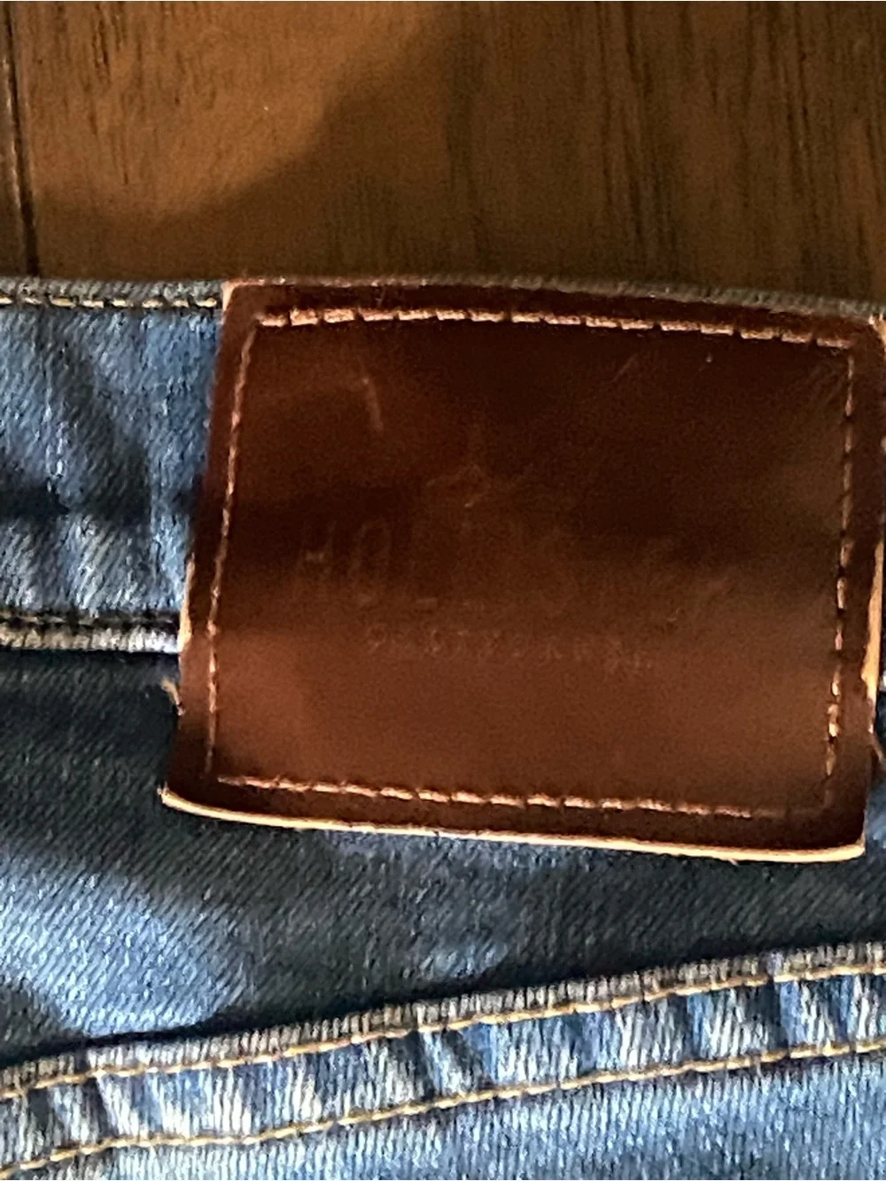 Hollister Light Blue Straight-Leg Jeans